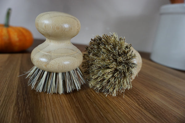 Ecoliving Wooden Dish Brush | Long Handle